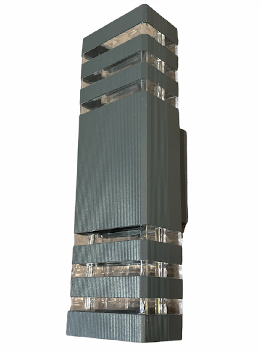 Outdoor Up Down Square Wall Lamp Grey - FS5408/2 | Shop Today. Get it ...