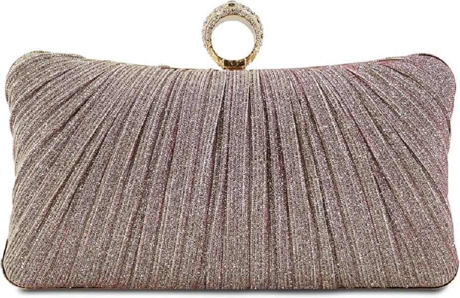 Formal Bridal Wedding Clutch Prom Purse Bag For Women