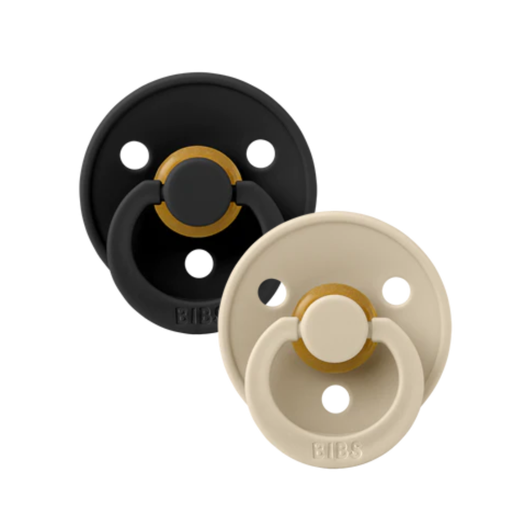 BIBS Pacifier, Color, 2 Pack Black & Vanilla Buy Online in South