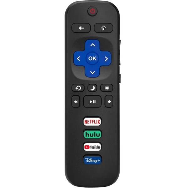 Replacement Remote Control for Roku TV,Compatible TCL Hisense Roku Smart TV
