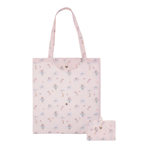 Foldable Shopping Bag - "Oops a Daisy" Mouse