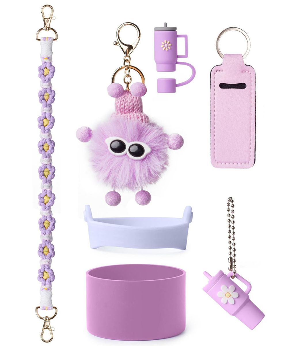 Silicone Cup 40oz and Tumbler Accessories Set - 30oz