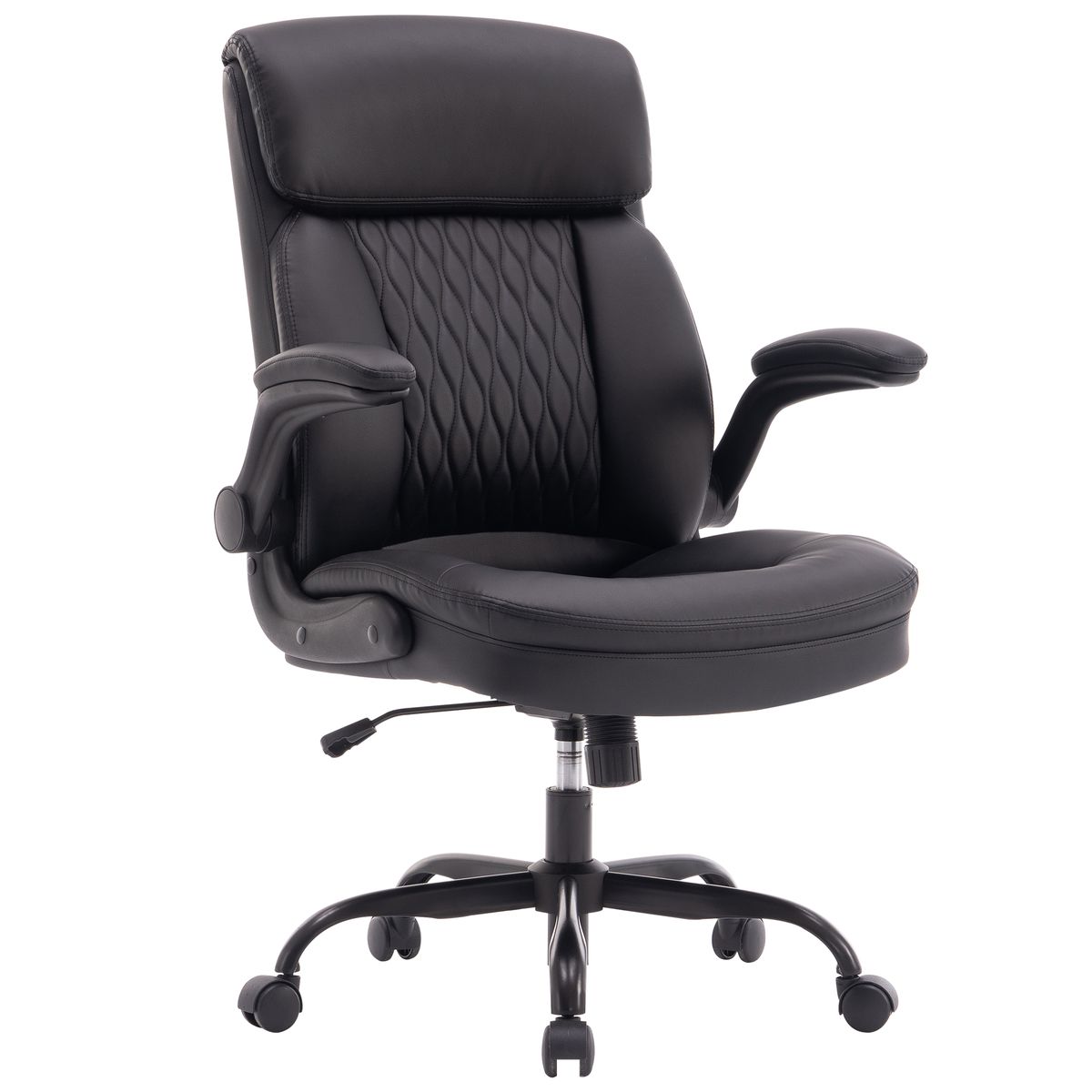 Leather office chair, manager chair, large computer chair, desk chair