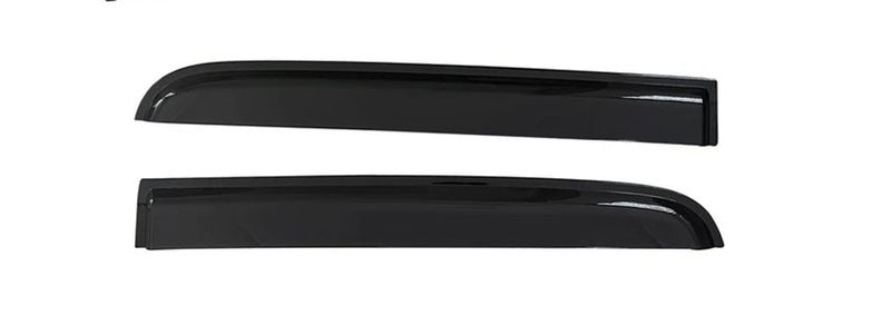 Windshield Deflector Compatible With Gwm Steed 5 Rear Doors 35R102 Black