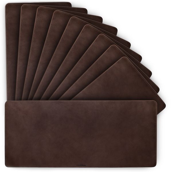 DAREhue - Rose Pink Genuine Leather Desk Mat