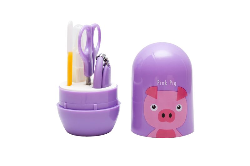 High Quality 4 in 1 Baby Nail Care Kit, Clipper, Nail File,Tweezer,Scissor