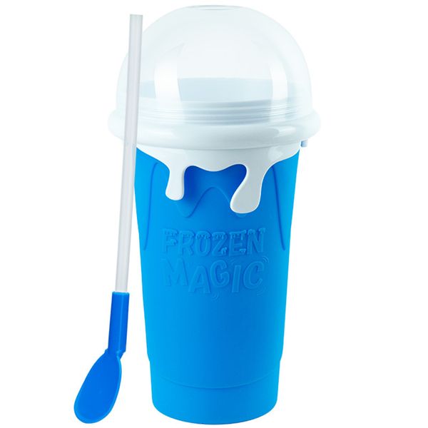Slushy Frozen Magic Cup, DIY Portable Magic Slushy Squeeze Cup 500ML
