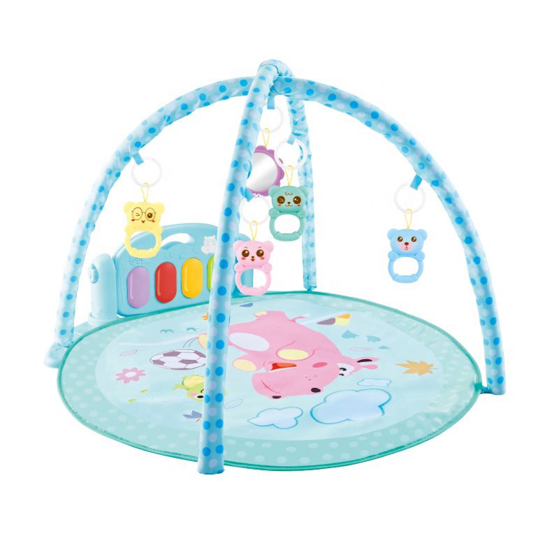 Multifunctional Baby Play Mat Piano Fitness Gym Rack Toys for