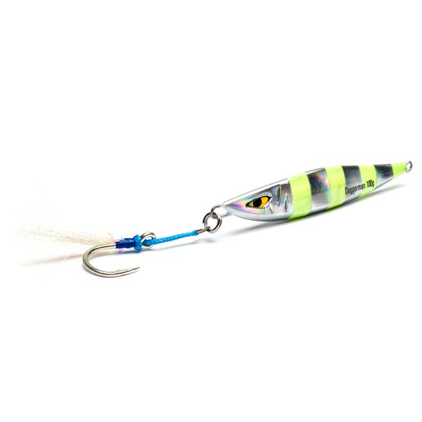 Mustad Daggerman Vertical Jig - 240G Full Chrome