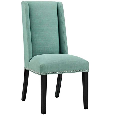 Galewood wood leg upholstered dining deals chair