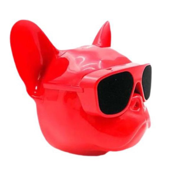 Creative Dog Shaped Speaker - Red