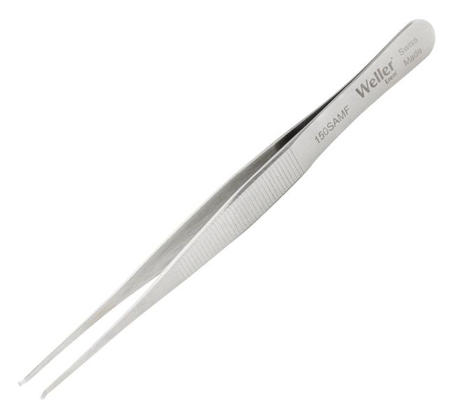 Ideal-Tek (SM110.SA)Tweezer, SMD, Straight, Flat, Stainless Steel