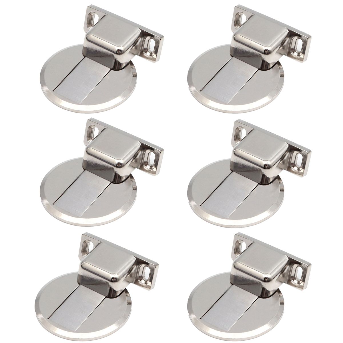 6-Piece Set of Door Stopper Magnetic Absorber Door Lock Door Seat Stopper