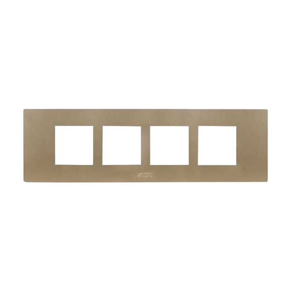 Champagne 3x12 8 Gang Cover Plate