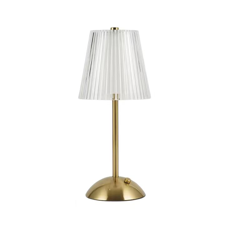 Modern Crystal Touch Table Lamp Rechargeable & Cordless Desk Light