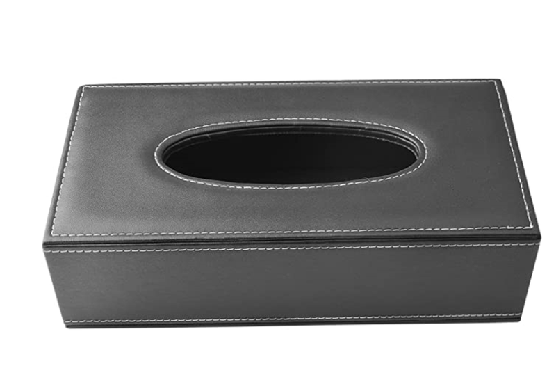 Leather Tissue Box Holder