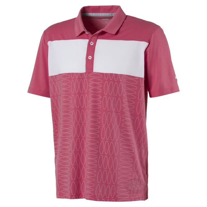 Puma Men's Turfs Up Golf Shirt - Rapture Rose | Buy Online in South ...