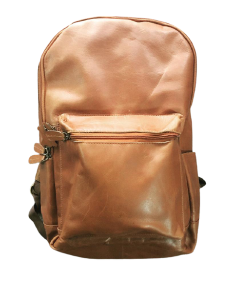 Leather Back Pack Bag