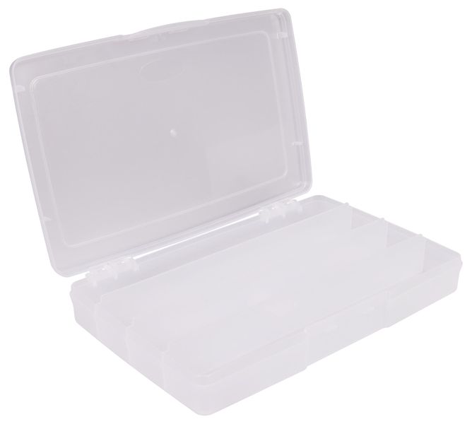 (191VN.113) Storage Box, 1 Compartment, Transparent