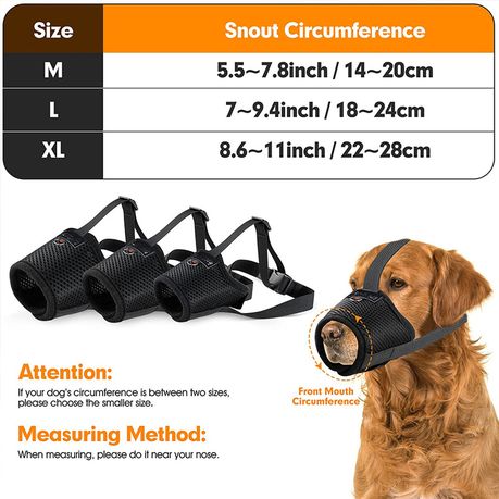 are dog muzzles helpful to stop bitting