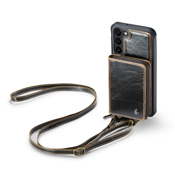 Crossbody Card Holder Phone Case Compatible with Galaxy S22 Ultra