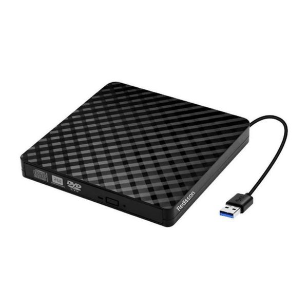 Redisson External CD/DVD Drive USB 3.0 -Burner, Write &amp;Player for Laptop/PC