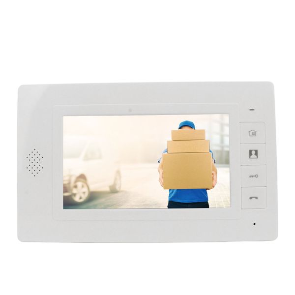 Doorbell compatible with 7in US video