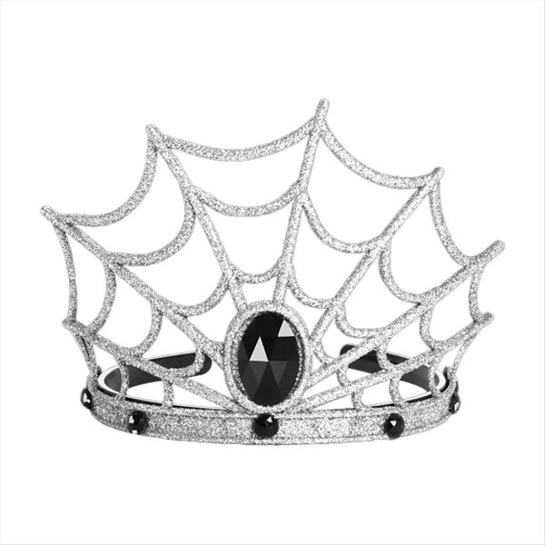Halloween Spider Queen Crown Cosplay Dress Up Holiday Props Masquerade