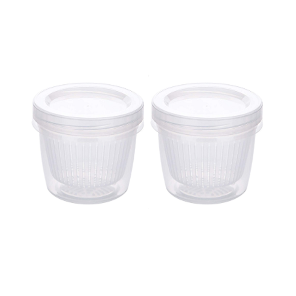 Pack of 2 Condiment Storage and Drain Baskets