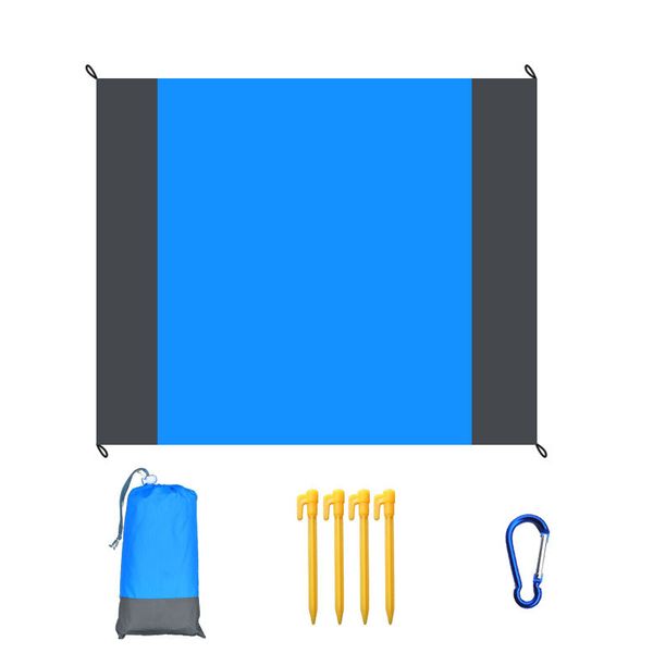 200 x 210cm Sand And Waterproof Beach Mat, Lightweight Camping Mat