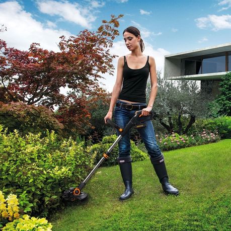 WORX GT3 Weed Eater Inline Wheeled Edger 30CM Cordless 20V