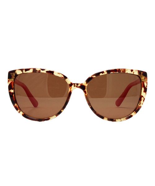 Sperry Sandy Polarized Women's Tortoise/Fuchsia Cat-Eye Sunglasses
