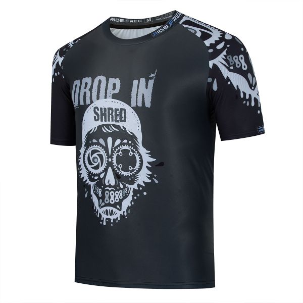 Cycling Jersey - MTB - Short Sleeve - Mens - Drop in &amp; Shred