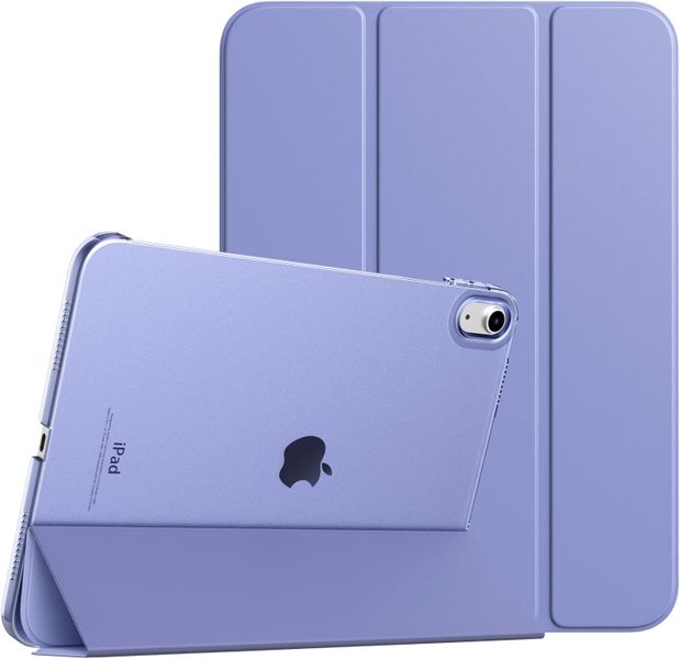 TechByte Smart Case for iPad 10th Generation 10.9" - Tri-Fold Cover -Purple