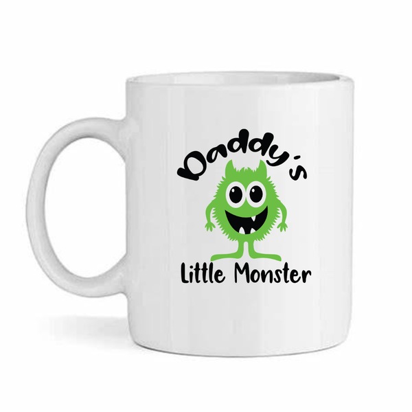 Daddy's Little Monster-Father's Day-Valentines-Birthday-Christmas Pack Mug