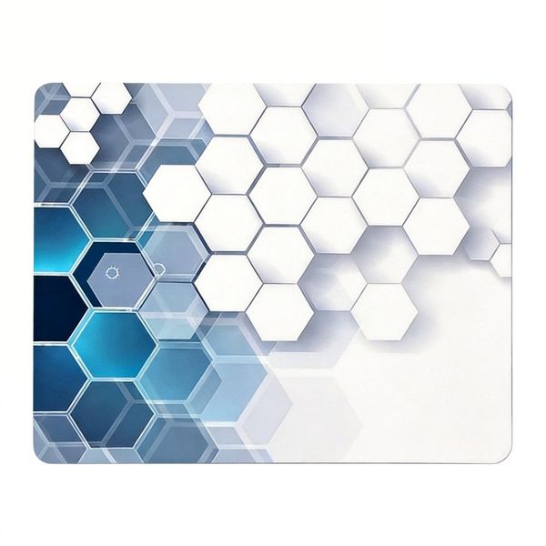 400x450x3mm Anime Hexagonal Honeycomb Mouse Pad For PC and Laptop