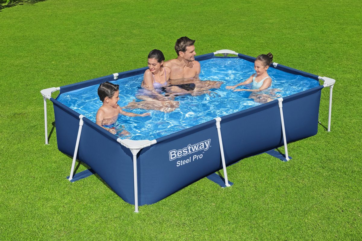 Bestway 259cmx 170cm x 61cm Steel Pro Frame Pool - 2300 L | Shop
