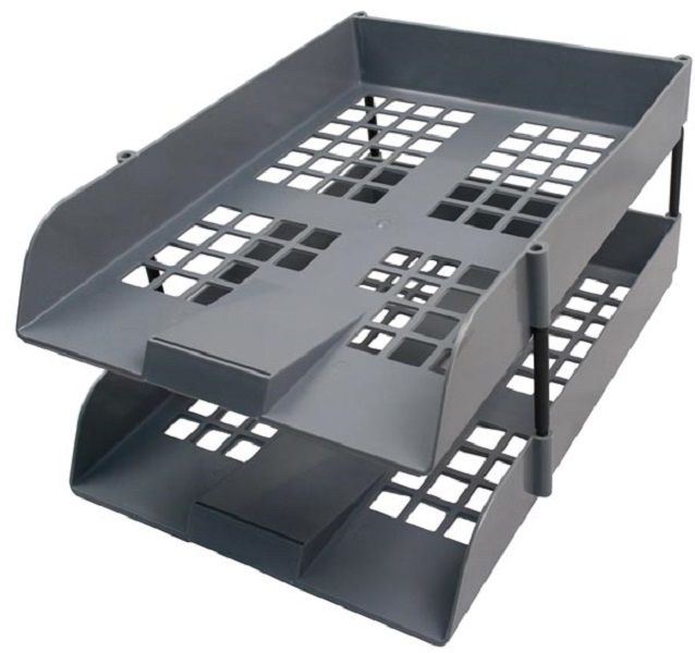 NEXX Letter Tray 2'S + Set Riser (Grey)