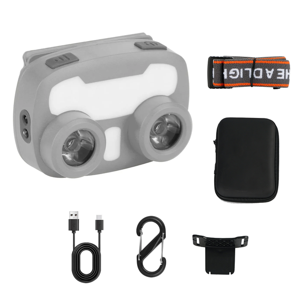 Headlight,Sensor Headlamp, Outdoor Rechargeable LED Headlamp,Cap Light