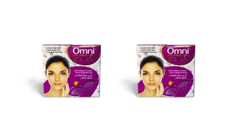 Omni Gold Extra Brightening Anti-Marks Cream 2 pack