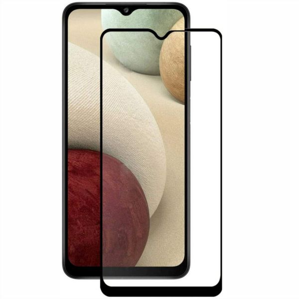 Compatible with Samsung Galaxy A12 9D Tempered Glass Screen Guard Protector