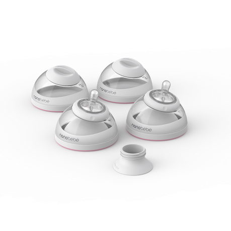 Nanobébé Breastfeeding Essential Set Pink Image