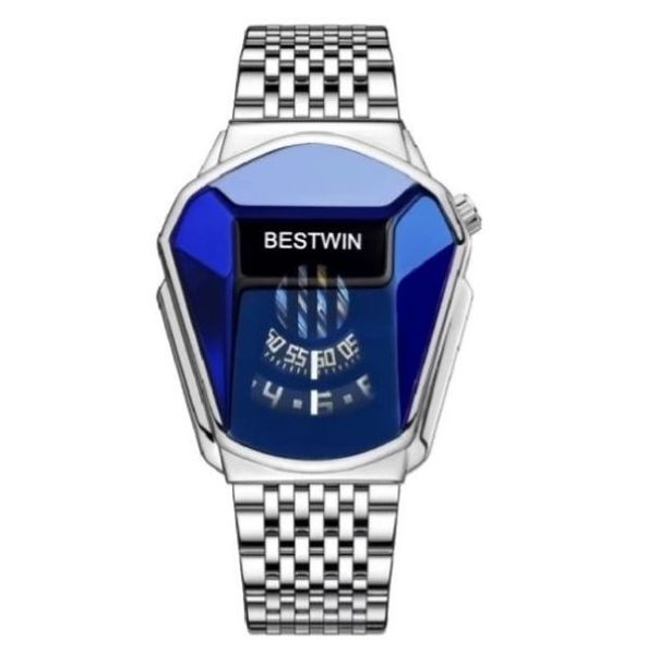 New Bestwin Luxury Brand Sport Watch- Silver