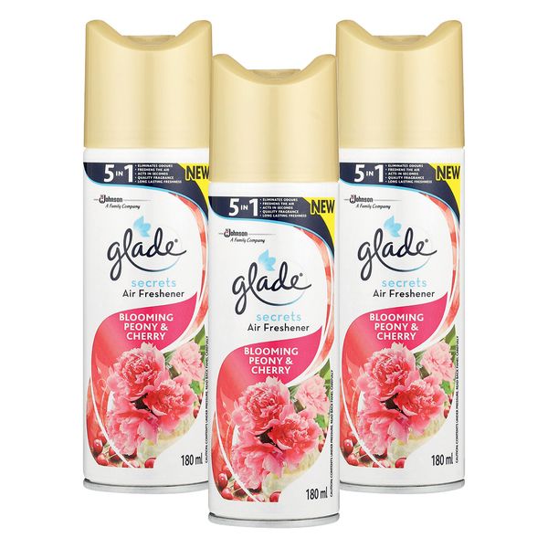Glade Secret 3-Piece Air Freshener Value Bundle 3 x 180ml