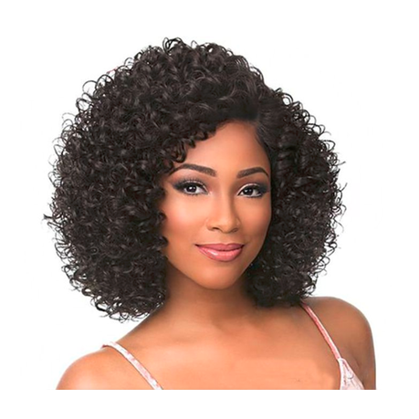 Keke Curly Quad Manikin - Dark Brown 11-12 - 100% Human Hair Implanted in  Four Separate Quadrants by CELEBRITY (E807)