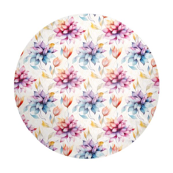 Playing Touches Round Tablecloth