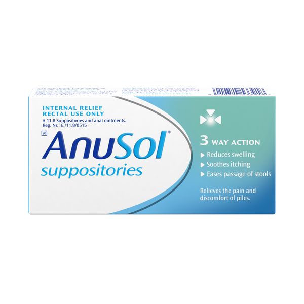 Anusol Hemorrhoid Suppositories 12 s