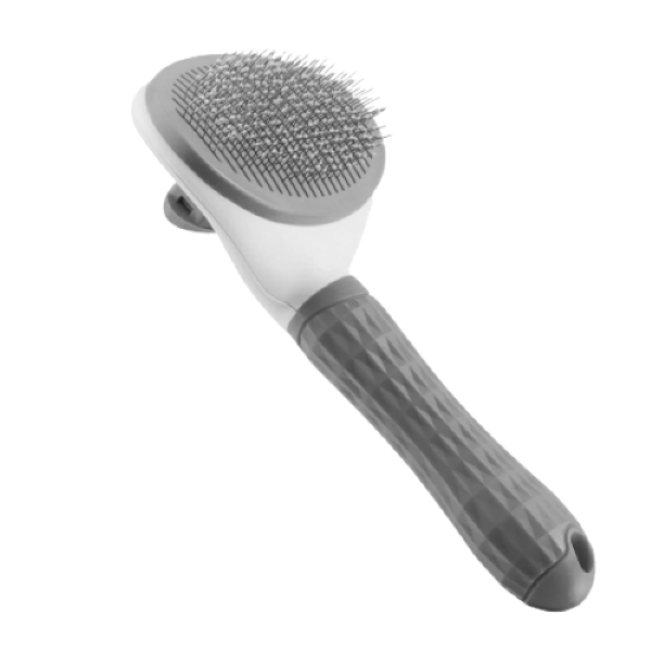 Pet Grooming Brush - Grey