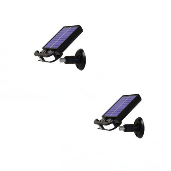 Solar Motion Sensor Security Light with USB Charging - Combo ( 2 pack)