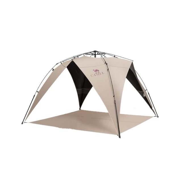 Camel Outdoor Beach Tent Sun Shelter Tent For 5-6 Persons - L